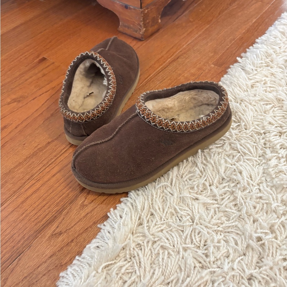 UGG Tasman Brown Sheepskin Slippers